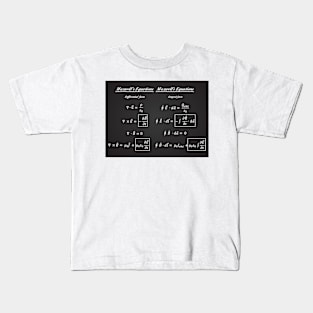 Maxwell's Equations Kids T-Shirt